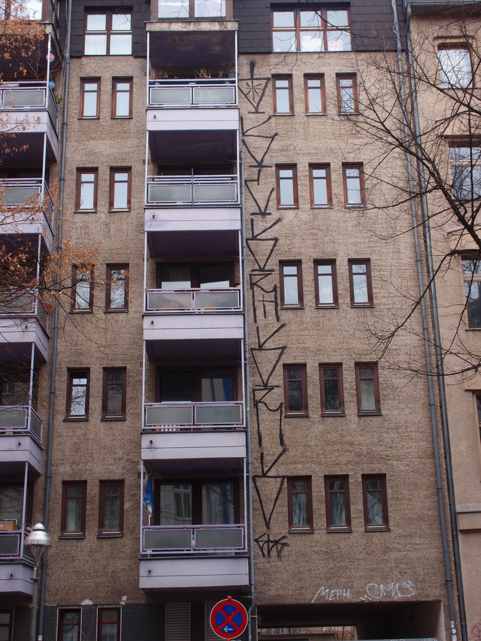 fotos de pixação em Berlim 2018/19